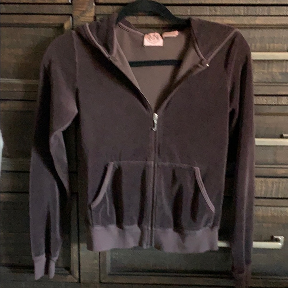 Juicy Couture hooded sweat Jacket- Medium